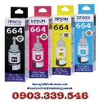 muc in epson t664 set of 4 multi color ink black magenta yellow cyan